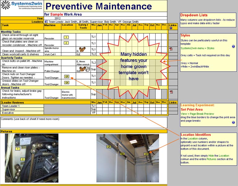 download-predictive-maintenance-checklist-gantt-chart-excel-template