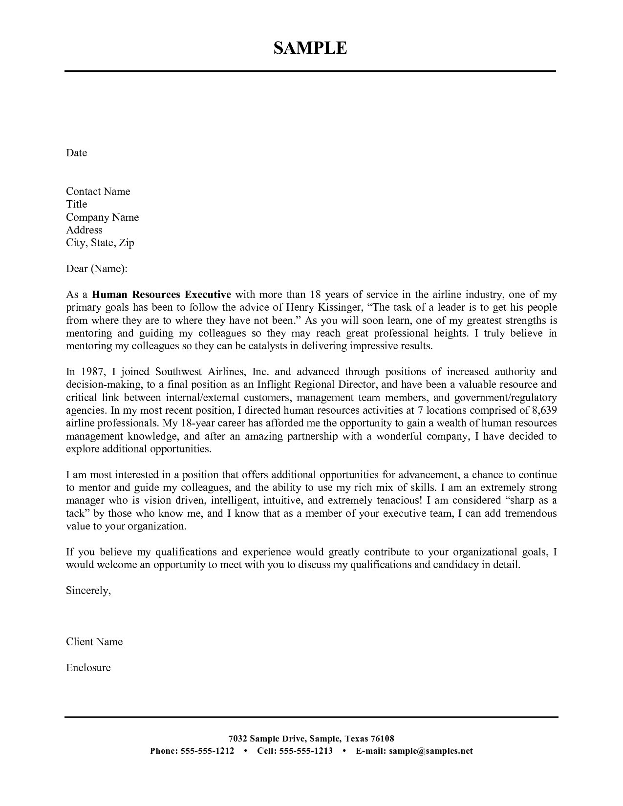 download cover letter template for word